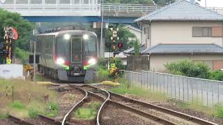 2700系特急うずしお 板東駅通過 JR Shikoku Limited Express "Uzushio"