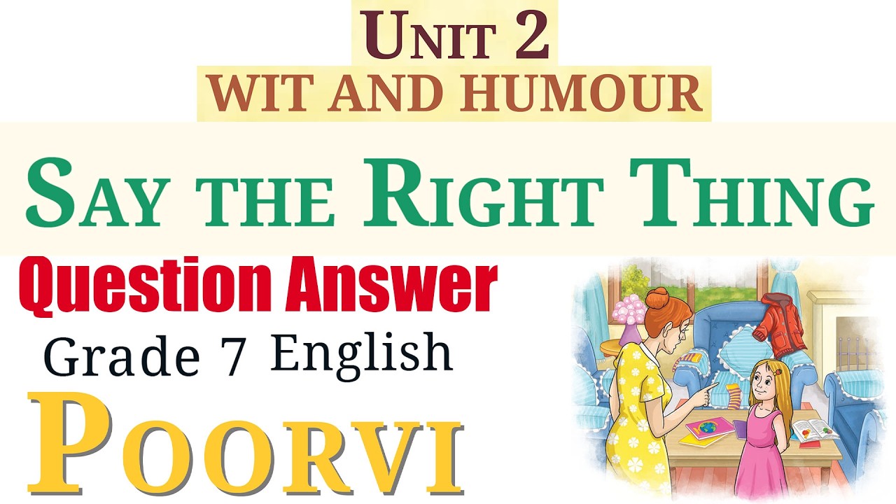 Скажи правильные слова (вопрос-ответ) | Раздел 2. Остроумие и юмор | Английский язык, 7 класс - P...