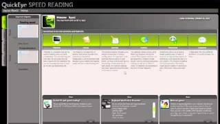 Speed Reading Software: QuickEye Speed Reading screenshot 5
