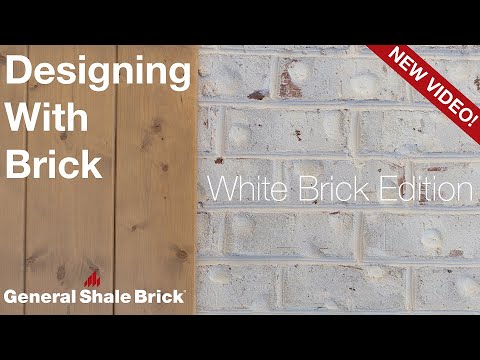 Video: Hvid murstensvæg - dit hjems rå skønhed