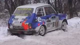 Fiat 126P turbo snow rally