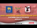 Prima Sri Lanka U15 Youth League 2025 - Match Day 🏏