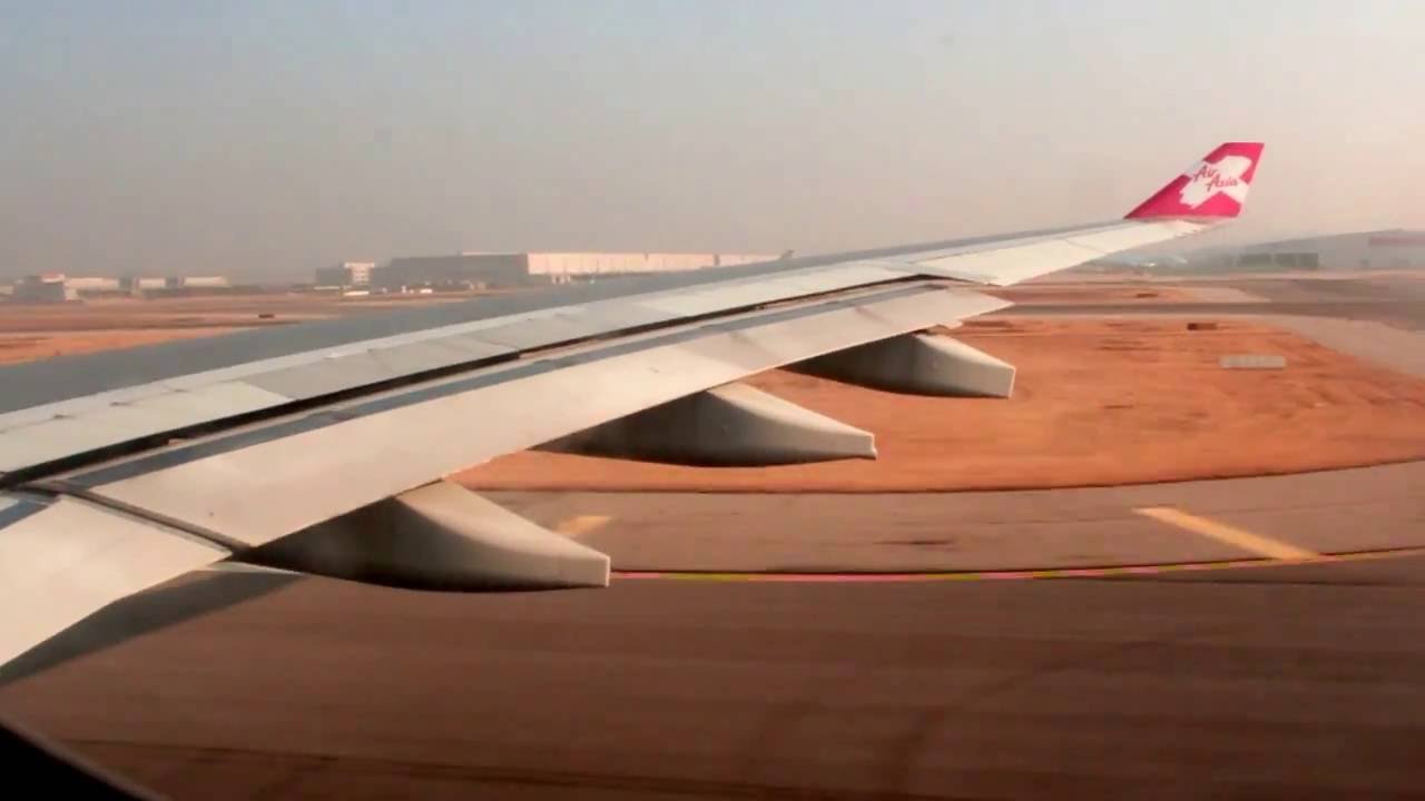 AirAsia X | Airbus A330-300| Morning takeoff from Incheon Airport - Nice engine roar