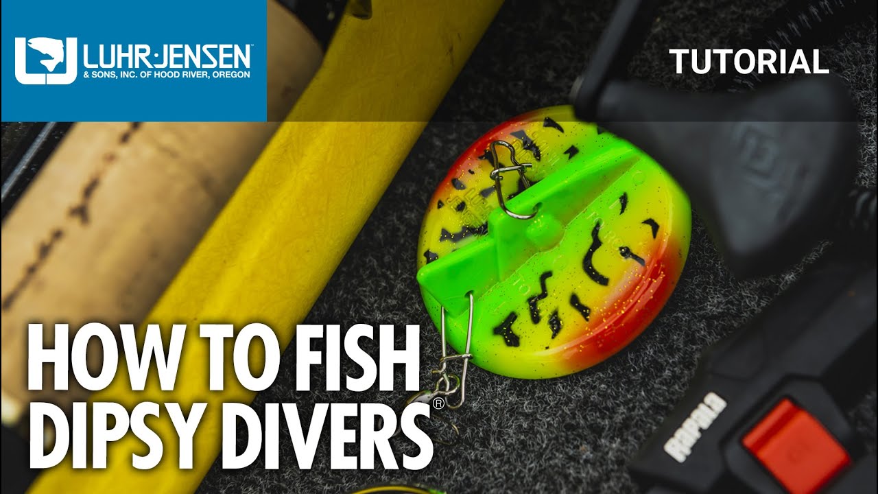 How To Fish LuhrJensen Dipsy Divers YouTube