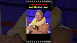 When Fedor Emelianenko Encountered A Python! #shorts