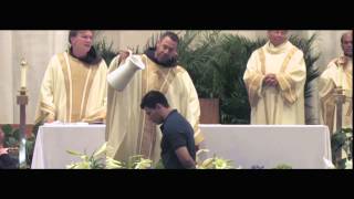 St Camillus Easter Vigil Mass 2014, Father Erick Baptisms