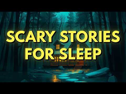 TRUE Scary Stories for Sleep ｜ Rain Sounds For Relaxation ｜ Black Screen 5 HOURS