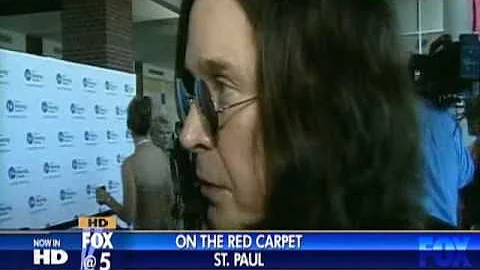 Ozzy and Sharon at Starkey Foundation Event