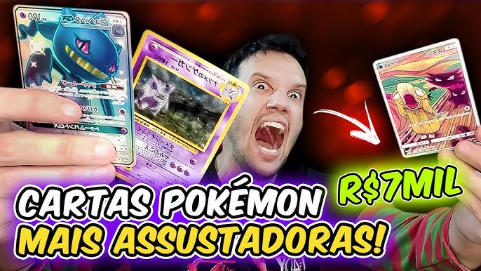 AS 7 CARTAS DE OURO SECRETAS, cartas de pokemon douradas