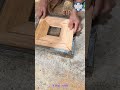4枚の木板を金属型に入れるだけで完璧な中空木枠が完成!?🔨✨