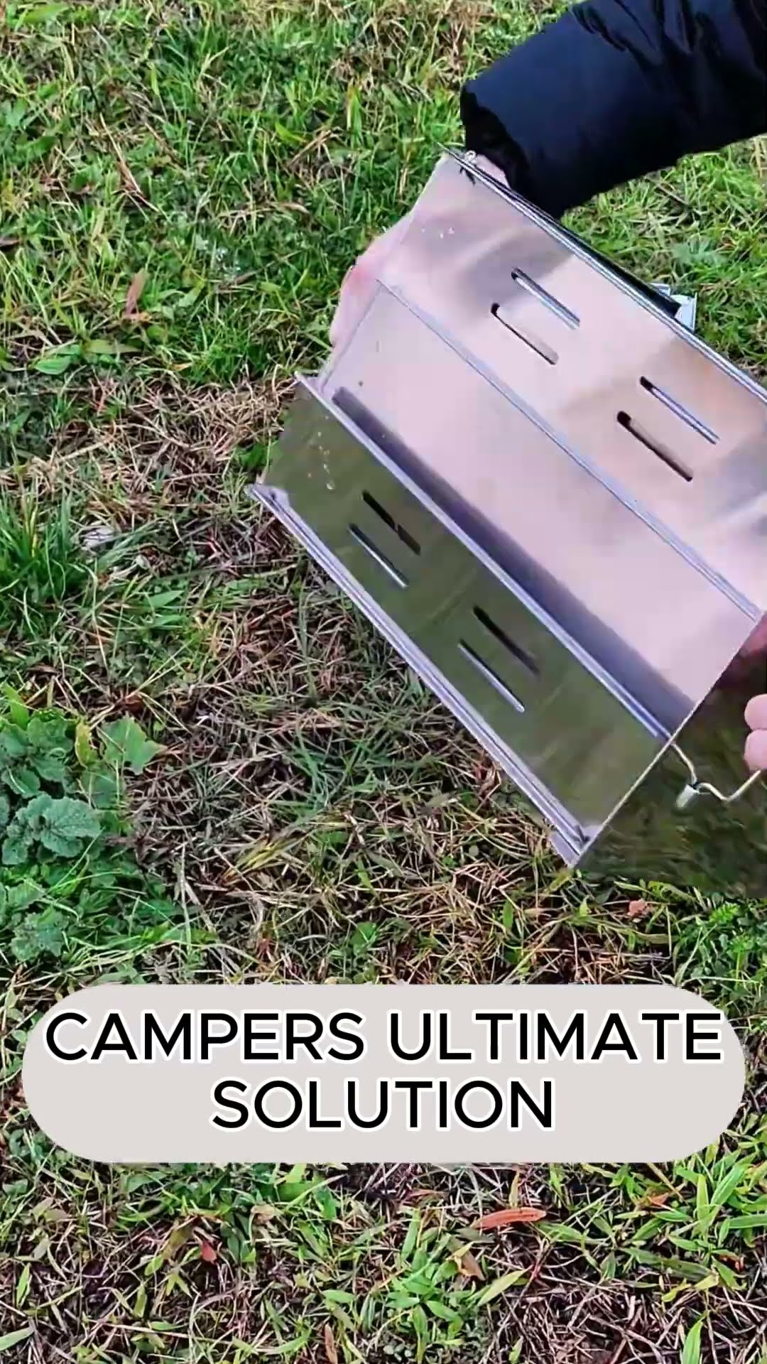 Ultimate Camping Style Stainless Foldable Grill ?1️⃣ Product Link in Bio ( # 2024)