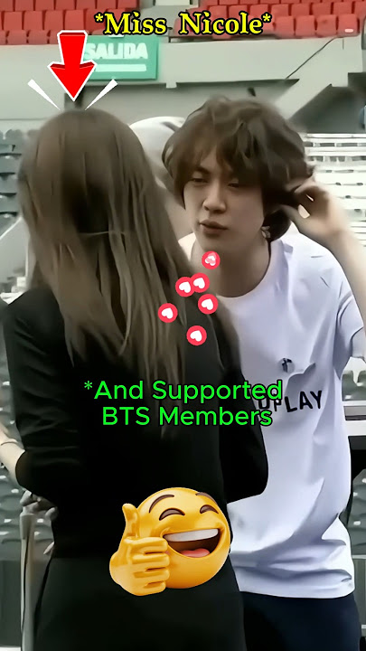 The girl Who Has Always Accompanied And Supported BTS Members 🥰🥺 #bts