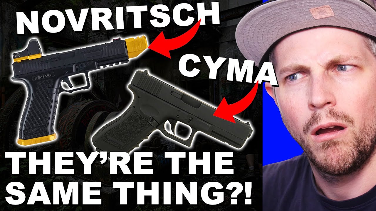 Novritsch vs Cyma Electric Pistol - SSE18 vs CM030
