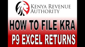 How To File KRA Individual Income Tax Return Using Excel (Employment Income Only) 2024