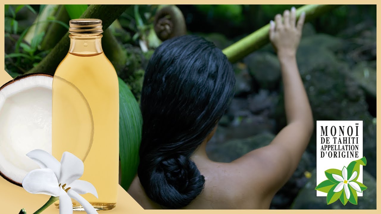Act Beautiful - L'huile de Monoï: Pour des Cheveux en Santé et une