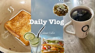 Daily Vlog 🌱 | Taco 🌮 bell| chicken 🍗 noodles 🍜 | DIY bow hairtie 🎀 | India