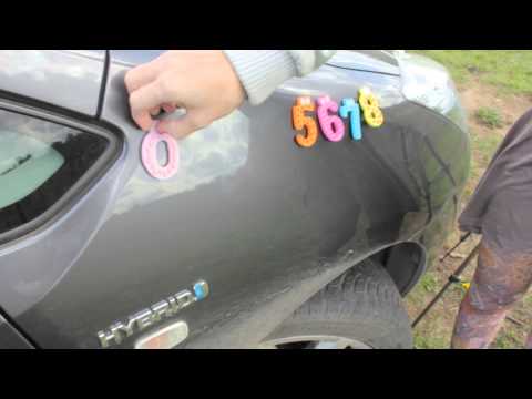 распаковка посылки с aliexpress, деревянные цифры на магнитиках съемка в полевых условиях