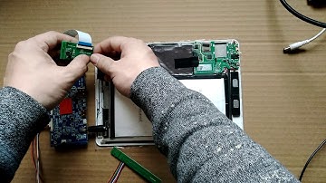 IPAD5 LCD Driver Board Test Video LP097QX2