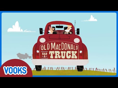 Çocuk Kitapları Yüksek Sesle Okunur Yaşlı MacDonald Bir Kamyonu Yüksek Sesle Okuttu @Vooks