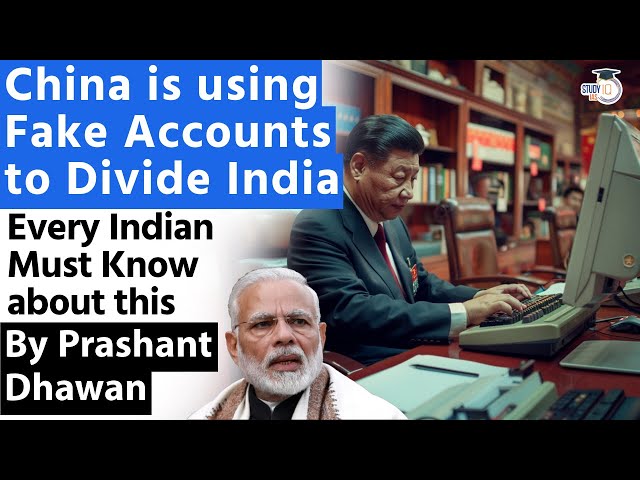 China is using Fake Accounts to Divide India | Every Indian Must Know about this By Prashant Dhawan class=