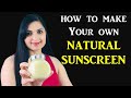 DIY Homemade Sunscreen With SPF 40 Without Zinc Oxide / NO Sun Damage / Summer Skin Care Tips