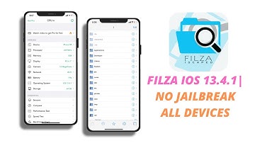 Filza ios 13.4.1| No jailbreak all devices