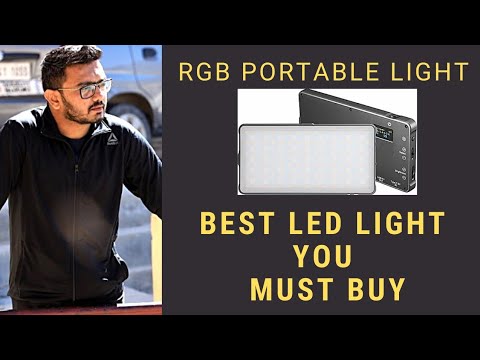 How to use RGB Portable light in Photography and Cinematography