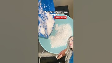 Doctor reacts: eating freezer frost?!