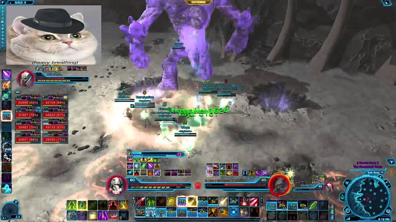 Euphoric vs Colossal Monolith HM (post-3.2b cheese method) [DPS PoV]