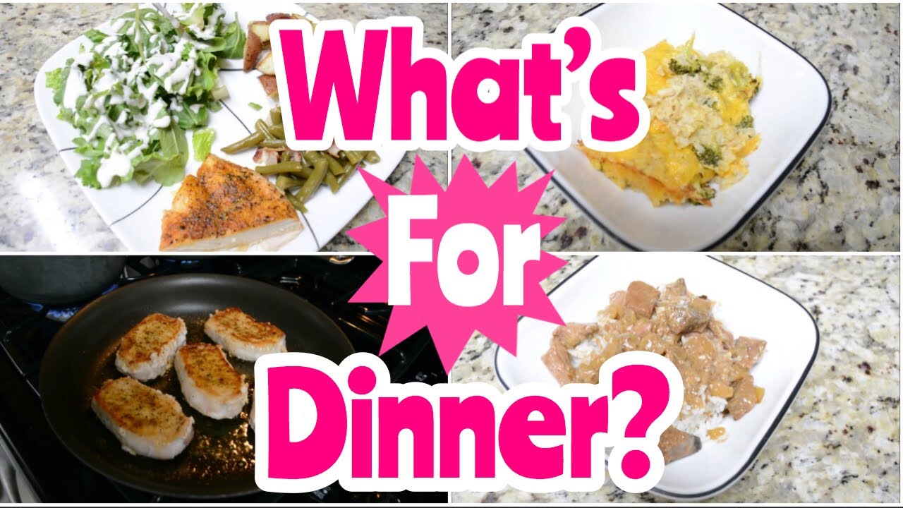 WHAT'S FOR DINNER | Easy Weeknight Meals | Healthy Dinner Ideas