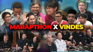 MARAPTHON X VINDES LIVE TOGETHER SO EXCITING🔥😱 #MARAPTHON3