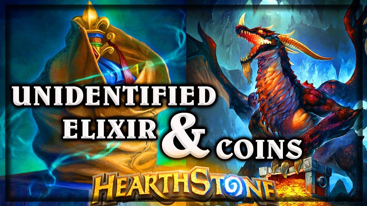 Unidentified Elixir and Coins Kobolds &