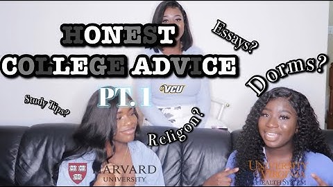 INCOMING FRESHMAN COLLEGE ADVICE & TIPS PT 1 FT. HARVARD + UVA 2020! | NKTV
