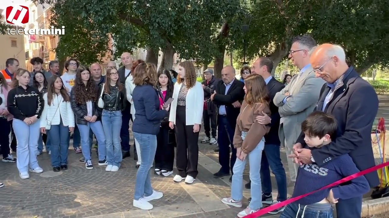 Inaugurazione parco giochi inclusivo 