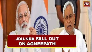 Agneepath Scheme: NDA Ally JDU Urges Modi Govt To Review Recruitment Scheme Amid Protests In Bihar