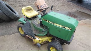 Will It Run?  Free John Deere Garden Tractor