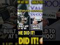 He Created an App at 18… Yahoo Bought It for Millions