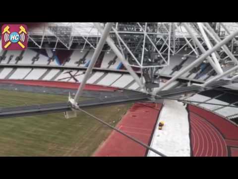 Latest birdseye view of Olympic Stadium Stratford