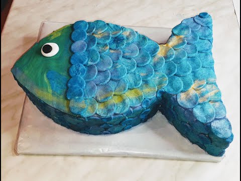 Torte Fischform Fisch Kuchen