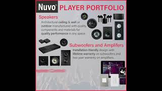 Legrand Nuvo Player Portfolio: Whole Home Audio System - Available at Cable and Connections