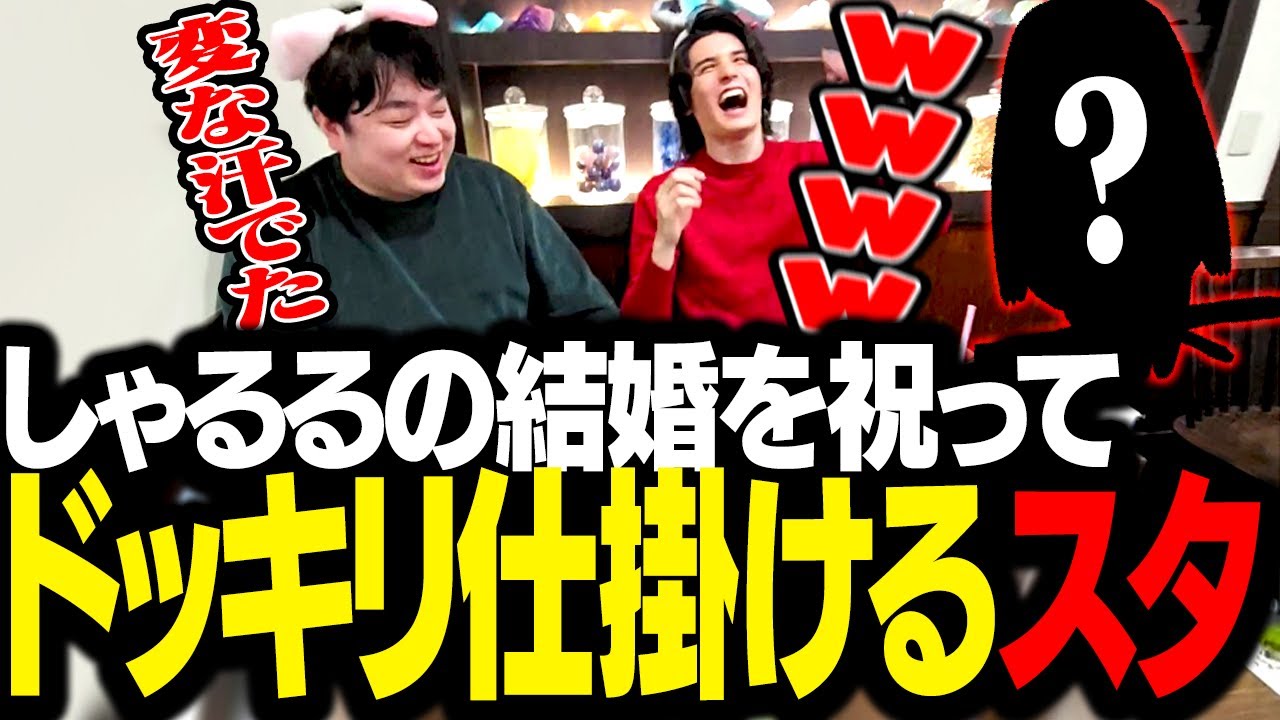結婚したしゃるるを祝って、メイドカフェで「とあるドッキリ」を仕掛けるスタンミじゃぱん【スタさんぽ】