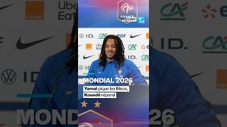#LesBleus pas favoris du #Mondial ? #JulesKound...