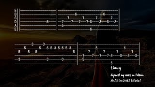 Video thumbnail of "Celtic Music - Tam Lin (Glasgow Reel) [Full Acoustic Guitar Tab by Ebunny] Fingerstyle How to Play"