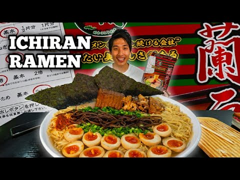 INSANE 6KG Ichiran Ramen Challenge!   I made the World