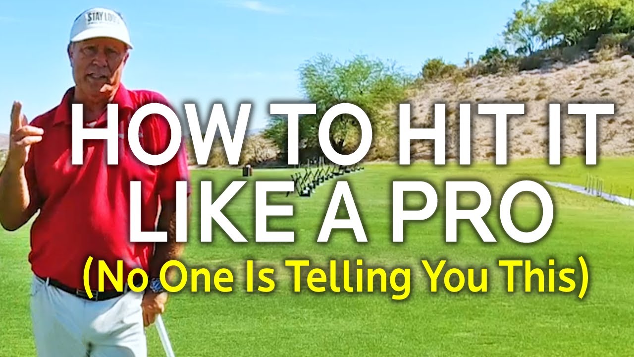 How To Hit A Golf Ball Like A Pro (No One Is Telling You This) - YouTube
