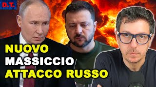 MASSICCIO ATTACCO RUSSO SU TUTTA L’UCRAINA | L’Europa tira un sospiro di sollievo
