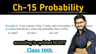 Famous Example 8 Probability Class 10 | Chapter 15 Probability Class 10 | Examples of Probability Class 10 Net Worth