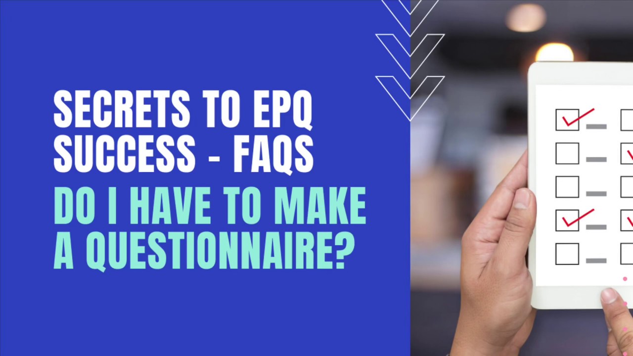 EPQ FAQs Do I Have To Do Primary Research As Part Of The Extended EPQ FAQs Do I Have To Do Primary Research As Part Of The Extended