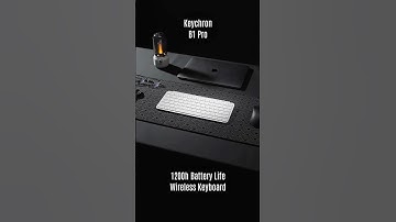 1200 hours of use on a single charge, Keychron B1 Pro Ultra-slim Wireless Keyboard