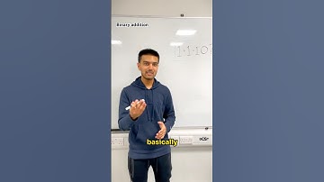 Binary Addition - GCSE / A Level Computer Science #computerscience #gcse